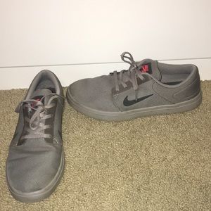 Nike gray SB shoes